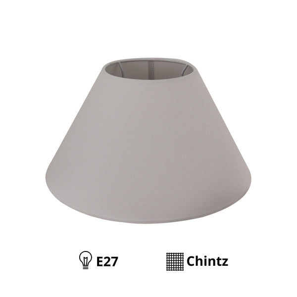 Heller Lampenschirm in Weiß mit einem Durchmesser von 35 cm. Perfekt für eine angenehme Beleuchtung in jedem Raum.