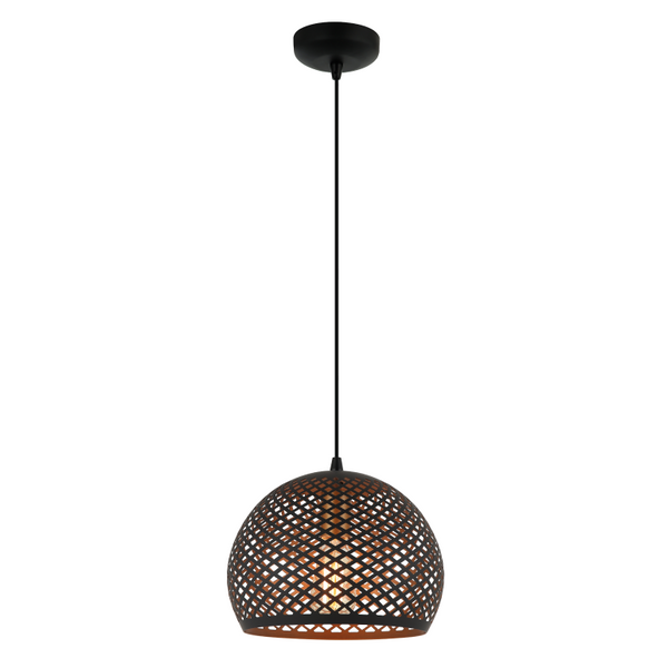 Die schwarze Pendelleuchte Lodi beeindruckt mit ihrem minimalistischen Design.