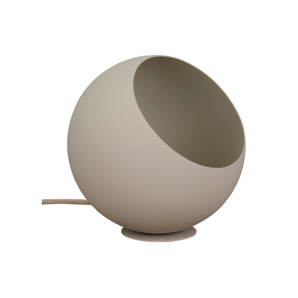 Beige Tischleuchte Sfera aus der Sfera-Serie begeistert mit modernem Design. Perfekt für stimmungsvolle Akzente im Raum.