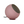 Detailansicht der modernen Tischleuchte Sfera in zartem Rosa.