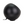 Detailaufnahme der eleganten Tischleuchte Sfera in Schwarz und Gold.