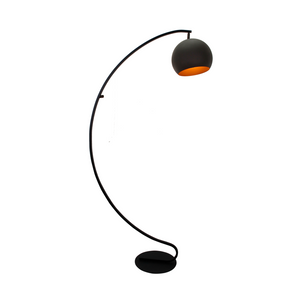 Moderne Stehleuchte Sfera in Schwarz mit 170 cm Höhe. Ideal für stimmungsvolle Akzente im Wohnbereich.