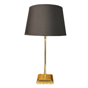 Goldener Lampenfuß der Serie T-80, klassisch und elegant. Ideal für eine stilvolle Beleuchtung in jedem Raum.