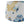 Der charmante Lampenschirm Cars in Offwhite, Blau und Gold verleiht jedem Raum einen Hauch von bohemian Flair.
