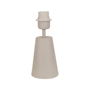 Eleganter Lampenfuß in Sandfarbe, passend zur Faro-Serie. Perfekt für stilvolle Tischlampen und harmonische Akzente.