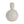 Klassischer Lampenfuß in Weiß, 15 cm hoch. Perfekt für schlichte Leuchten und vielseitige Einrichtungsideen.