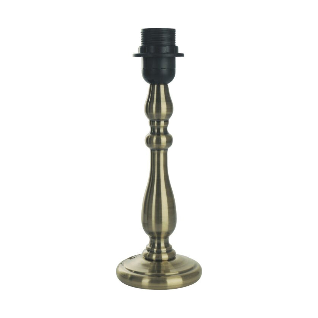 Eleganter Lampenfuß in Bronze mit einer Höhe von 26 cm. Perfekt für individuelle Leuchtenkreationen.