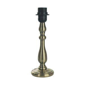 Eleganter Lampenfuß in Bronze mit einer Höhe von 26 cm. Perfekt für individuelle Leuchtenkreationen.