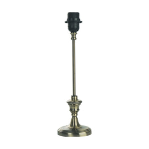 Eleganter Lampenfuß in Bronze mit klassischem Design. Ideal für zeitlose Beleuchtungskonzepte in Ihrem Wohnraum.