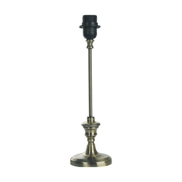 Eleganter Lampenfuß in Bronze mit klassischem Design. Ideal für zeitlose Beleuchtungskonzepte in Ihrem Wohnraum.