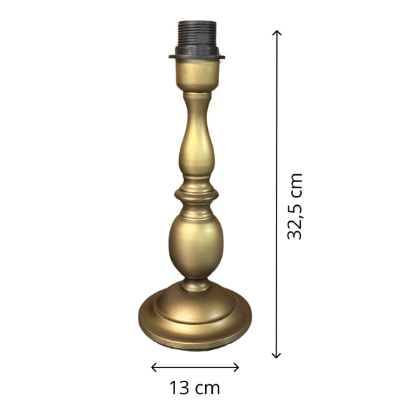 Der moderne Lampenfuß in Bronze bringt elegantes Lichtspiel in jedes Zuhause. Ideal für individuelle Lampenkreationen.