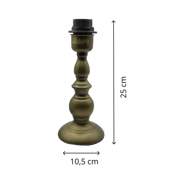 Eleganter Lampenfuß in Bronze verleiht jedem Raum moderne Akzente. Ideal für individuelle Lampenprojekte oder als Blickfang.