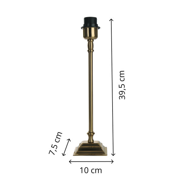 Der Messing-Lampenfuß aus der Serie Lampenfüße besticht durch seinen eleganten Glanz. Ideal für stilvolle Lichtakzente.