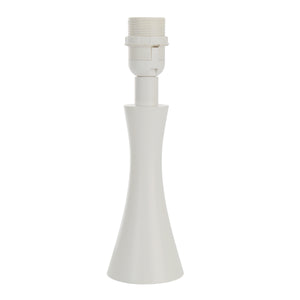 Der skandinavische Lampenfuß in strahlendem Weiß verleiht jedem Raum eine moderne Note. Ideal für individuelle Lampen.
