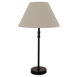 Gemütlicher grauer Lampenschirm von Various schafft eine behagliche Atmosphäre. Ideal für Wohn- und Schlafzimmer.