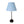 Der blaue Lampenschirm aus Chintz bringt modernes Flair in jeden Raum. Ideal für eine stylische Lichtgestaltung.