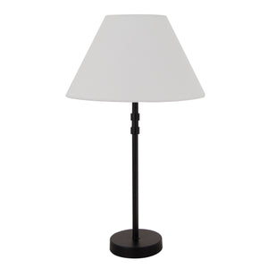 Ein schlichter weißer Lampenschirm von Various, der sanftes Licht verbreitet.