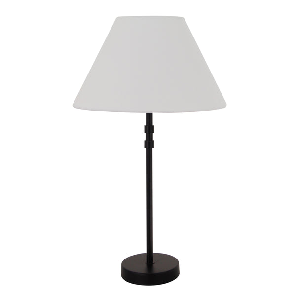 Ein schlichter weißer Lampenschirm von Various, der sanftes Licht verbreitet.