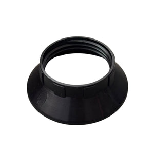 Schwarze Zub. Leuchte mit modernem Design. Sie verleiht jedem Raum eine zeitgemäße und stilvolle Atmosphäre.