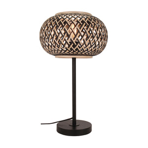 Die braune Tischleuchte Weaving begeistert mit ihrem natürlichen Flair. Perfekt für eine gemütliche Atmosphäre in jedem Raum.