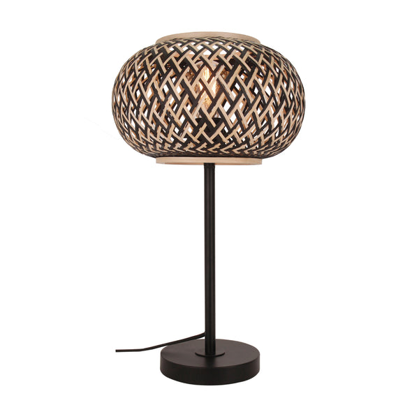 Die braune Tischleuchte Weaving begeistert mit ihrem natürlichen Flair. Perfekt für eine gemütliche Atmosphäre in jedem Raum.