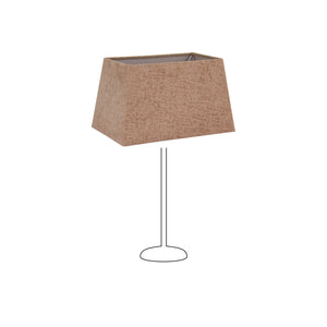 Der taupefarbene Lampenschirm Conica aus der Wooly-Serie bringt moderne Eleganz in jeden Raum.