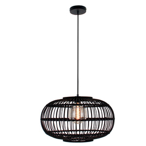Die schwarze Woven Pendelleuchte vereint modernes Design mit Eleganz. Ideal für stilvolle Akzente in jedem Raum.