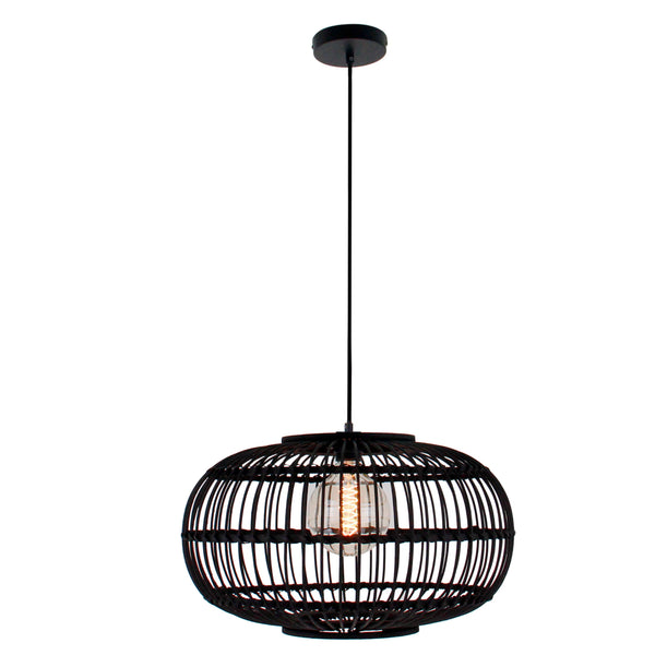 Die schwarze Woven Pendelleuchte vereint modernes Design mit Eleganz. Ideal für stilvolle Akzente in jedem Raum.